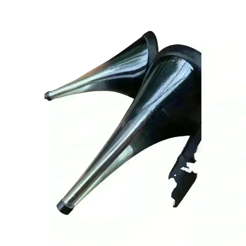 Black Prada Pointy Open Toe Satin Mule With Clear… - image 8